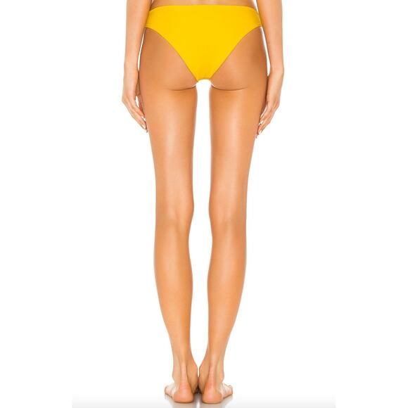Tularosa Swim Flirty Bikini Bottom In Golden Yellow Women's Size XL NWT - Picture 3 of 7